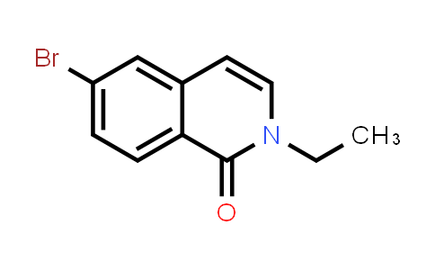 CAS No. 864867-05-0, 6-Bromo-2-ethylisoquinolin-1(2H)-one