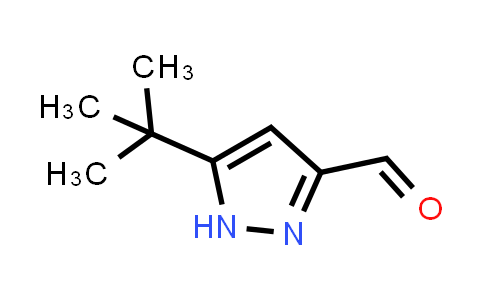 CAS No. 865138-11-0, 5-(tert-butyl)-1H-pyrazole-3-carbaldehyde