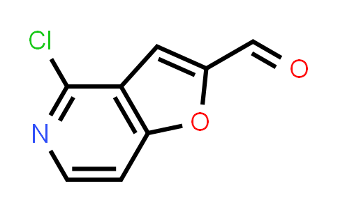 CAS No. 86518-07-2, 4-Chlorofuro[3,2-c]pyridine-2-carbaldehyde