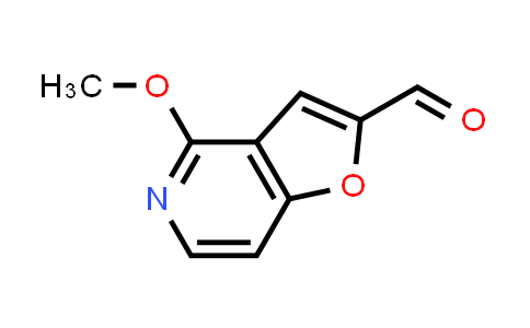 CAS No. 86518-09-4, 4-Methoxyfuro[3,2-c]pyridine-2-carbaldehyde