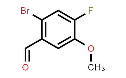 CAS No. 865186-62-5, 2-Bromo-4-fluoro-5-methoxybenzaldehyde