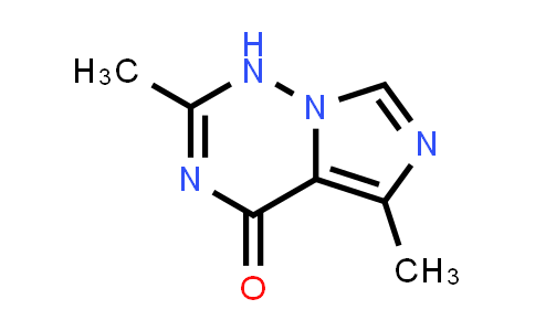 CAS No. 865444-85-5, 2,5-Dimethylimidazo[5,1-f][1,2,4]triazin-4(1H)-one