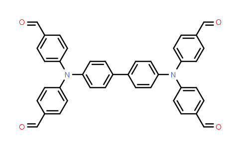 CAS No. 865448-72-2, 4,4',4'',4'''-([1,1'-Biphenyl]-4,4'-diylbis(azanetriyl))tetrabenzaldehyde