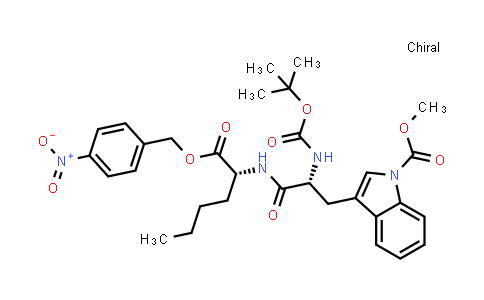 MC575672 | 865488-28-4 | D-Norleucine, N-[(1,1-dimethylethoxy)carbonyl]-1-(methoxycarbonyl)-D-tryptophyl-, (4-nitrophenyl)methyl ester