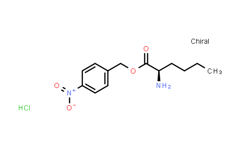 CAS No. 865488-39-7, (R)-4-nitrobenzyl 2-aminohexanoate hydrochloride