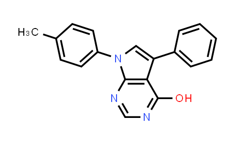 CAS No. 865546-60-7, 7-(4-Methylphenyl)-5-phenyl-7H-pyrrolo[2,3-d]pyrimidin-4-ol