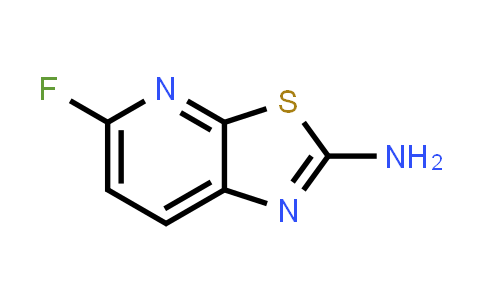 CAS No. 865663-86-1, Thiazolo[5,4-b]pyridin-2-amine, 5-fluoro-