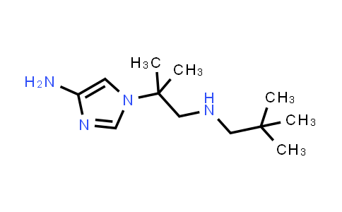 CAS No. 865774-26-1, 1H-Imidazole-1-ethanamine, 4-amino-N-(2,2-dimethylpropyl)-β,β-dimethyl-