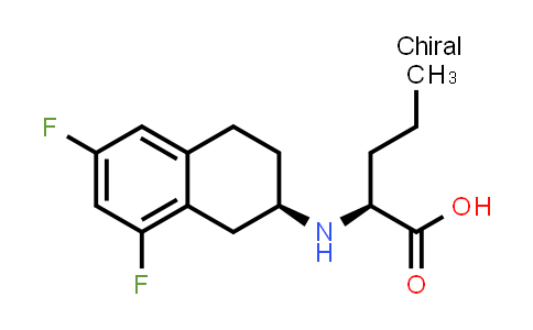 CAS No. 865774-84-1, L-Norvaline, N-[(2R)-6,8-difluoro-1,2,3,4-tetrahydro-2-naphthalenyl]-