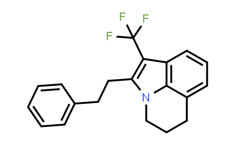 CAS No. 866049-84-5, 2-Phenethyl-1-(trifluoromethyl)-5,6-dihydro-4H-pyrrolo[3,2,1-ij]quinoline