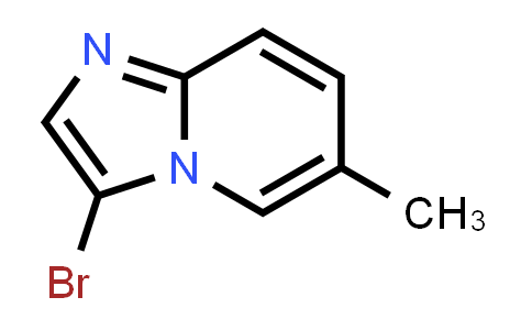 CAS No. 866135-71-9, 3-Bromo-6-methylimidazo[1,2-a]pyridine