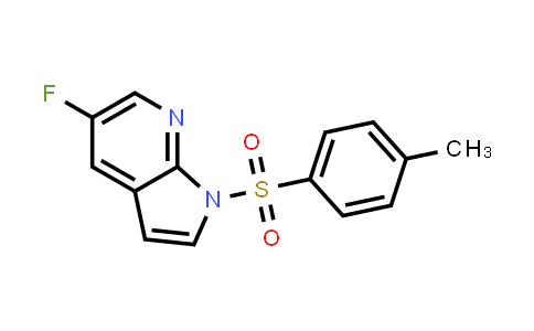 CAS No. 866318-99-2, 1H-Pyrrolo[2,3-b]pyridine, 5-fluoro-1-[(4-methylphenyl)sulfonyl]-