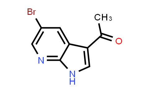 CAS No. 866545-96-2, 1-{5-Bromo-1H-pyrrolo[2,3-b]pyridin-3-yl}ethan-1-one
