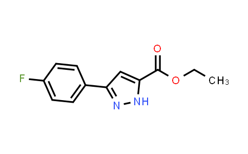 CAS No. 866588-11-6, Ethyl 3-(4-fluorophenyl)-1H-pyrazole-5-carboxylate