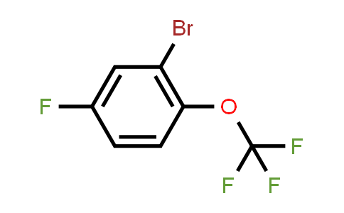 CAS No. 866633-25-2, 2-Bromo-4-fluoro-1-(trifluoromethoxy)benzene