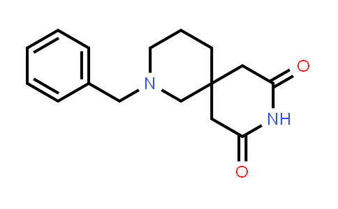 CAS No. 867006-12-0, 2,9-Diazaspiro[5.5]undecane-8,10-dione, 2-(phenylmethyl)-