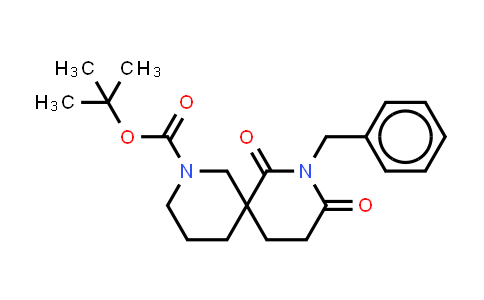 CAS No. 867009-58-3, 2,8-Diazaspiro[4.5]decane-8-carboxylic acid,1,3-dioxo-2-(phenylmethyl)-,1,1-dimethylethyl ester