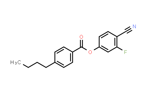 CAS No. 86776-52-5, 4-Cyano-3-fluorophenyl 4-butylbenzoate