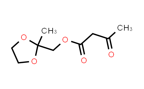 CAS No. 86780-80-5, (2-Methyl-1,3-dioxolan-2-yl)methyl 3-oxobutanoate