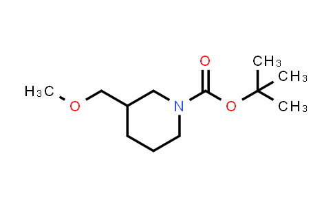 CAS No. 868065-26-3, tert-Butyl 3-(methoxymethyl)piperidine-1-carboxylate