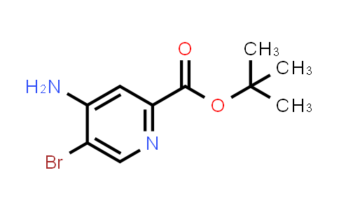 DY575880 | 868171-70-4 | tert-Butyl 4-amino-5-bromopyridine-2-carboxylate