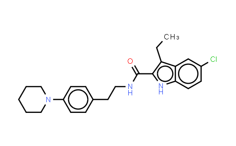 868273-06-7 | ORG275695-氯-3-乙基-N-[2-[4-(1-哌啶基)苯基]乙基-1H-吲哚-2-甲酰胺