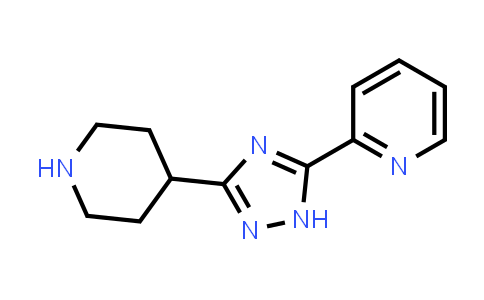 CAS No. 868280-58-4, 2-(3-Piperidin-4-yl-1h-1,2,4-triazol-5-yl)pyridine