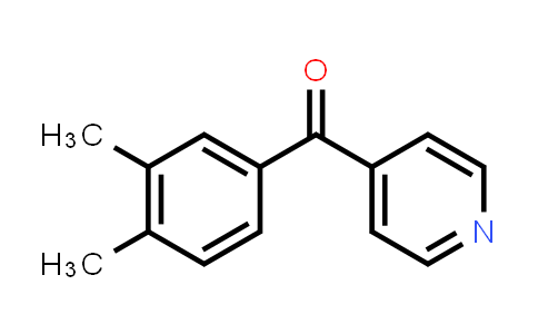 CAS No. 868390-62-9, (3,4-Dimethylphenyl)(pyridin-4-yl)methanone