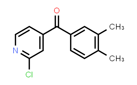 CAS No. 868390-69-6, (2-Chloropyridin-4-yl)(3,4-dimethylphenyl)methanone
