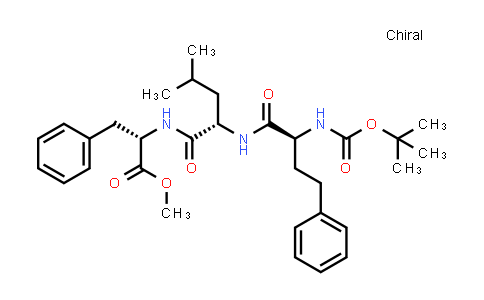 CAS No. 868539-96-2, (6S,9S,12S)-Methyl 12-benzyl-9-isobutyl-2,2-dimethyl-4,7,10-trioxo-6-phenethyl-3-oxa-5,8,11-triazatridecan-13-oate