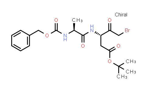 CAS No. 868565-55-3, (S)-tert-butyl 3-((S)-2-(((benzyloxy)carbonyl)amino)propanamido)-5-bromo-4-oxopentanoate