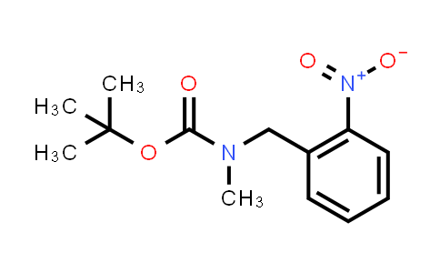 CAS No. 868783-62-4, tert-butyl methyl(2-nitrobenzyl)carbamate