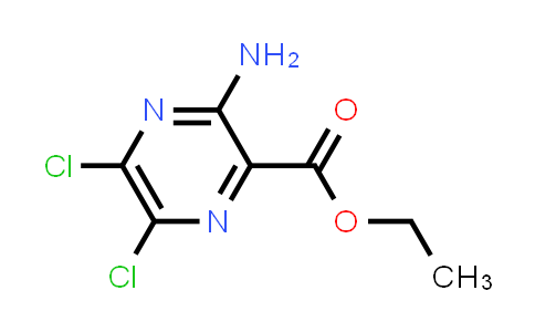 CAS No. 86882-92-0, Ethyl 3-amino-5,6-dichloropyrazine-2-carboxylate