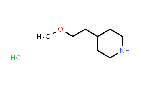 CAS No. 868849-54-1, 4-(2-Methoxyethyl)piperidine hydrochloride