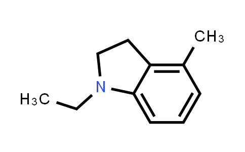 CAS No. 86911-83-3, 1-Ethyl-4-methyl-2,3-dihydro-1H-indole