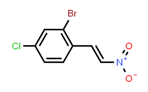 CAS No. 869319-28-8, (E)-2-Bromo-4-chloro-1-(2-nitrovinyl)benzene