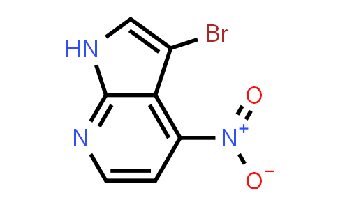 CAS No. 869335-36-4, 3-Bromo-4-nitro-1H-pyrrolo[2,3-b]pyridine