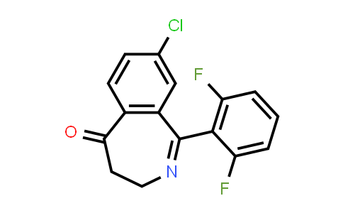 CAS No. 869366-09-6, 8-chloro-1-(2,6-difluorophenyl)-3H-benzo[c]azepin-5(4H)-one