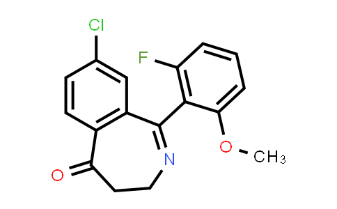 CAS No. 869367-01-1, 8-Chloro-1-(2-fluoro-6-methoxyphenyl)-3H-benzo[c]azepin-5(4H)-one