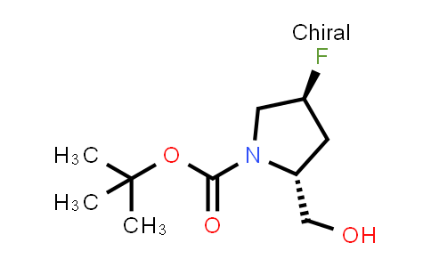 CAS No. 869527-46-8, (2R,4S)-tert-Butyl 4-fluoro-2-(hydroxymethyl)pyrrolidine-1-carboxylate