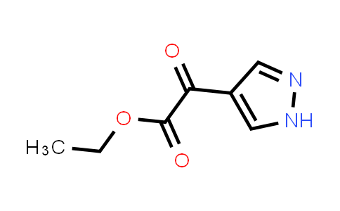 CAS No. 869557-79-9, Ethyl 2-oxo-2-(1H-pyrazol-4-yl)acetate
