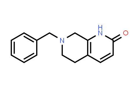 CAS No. 869640-41-5, 7-Benzyl-5,6,7,8-tetrahydro-1,7-naphthyridin-2(1H)-one