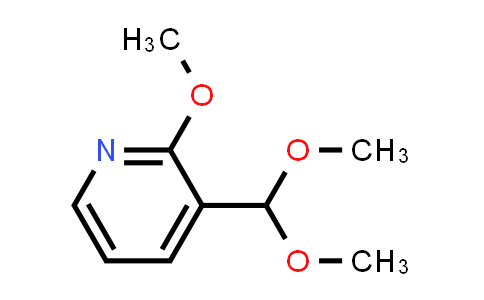 CAS No. 869735-23-9, 3-(Dimethoxymethyl)-2-methoxypyridine