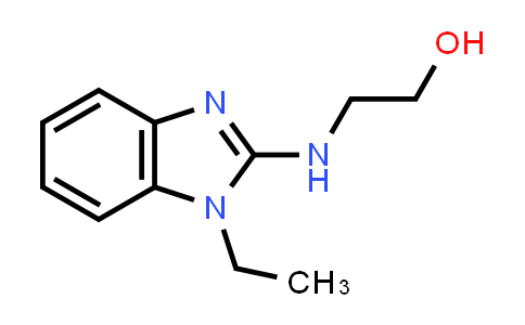 CAS No. 86978-98-5, 2-[(1-Ethyl-1H-benzimidazol-2-yl)amino]ethanol