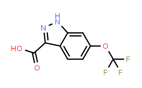 CAS No. 869782-97-8, 6-(Trifluoromethoxy)-1H-indazole-3-carboxylic acid