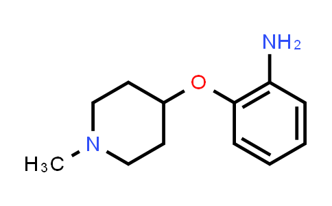 CAS No. 869943-62-4, 2-[(1-Methylpiperidin-4-yl)oxy]aniline