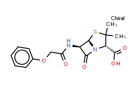 CAS No. 87-08-1, Penicillin V