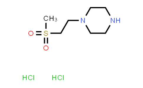 CAS No. 870007-73-1, 1-[2-(Methylsulfonyl)ethyl]piperazine dihydrochloride