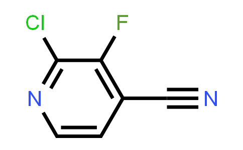 CAS No. 870065-56-8, 2-Chloro-3-fluoroisonicotinonitrile