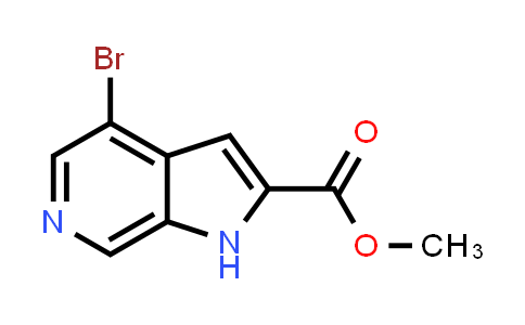 CAS No. 870235-32-8, Methyl 4-bromo-1H-pyrrolo[2,3-c]pyridine-2-carboxylate